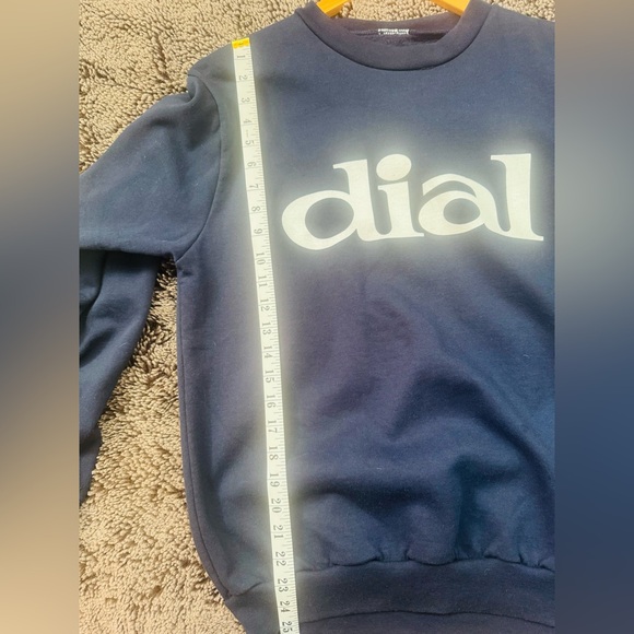 Vintage Navy XLG dial Soap Sweatshirt - Picture 4 of 4